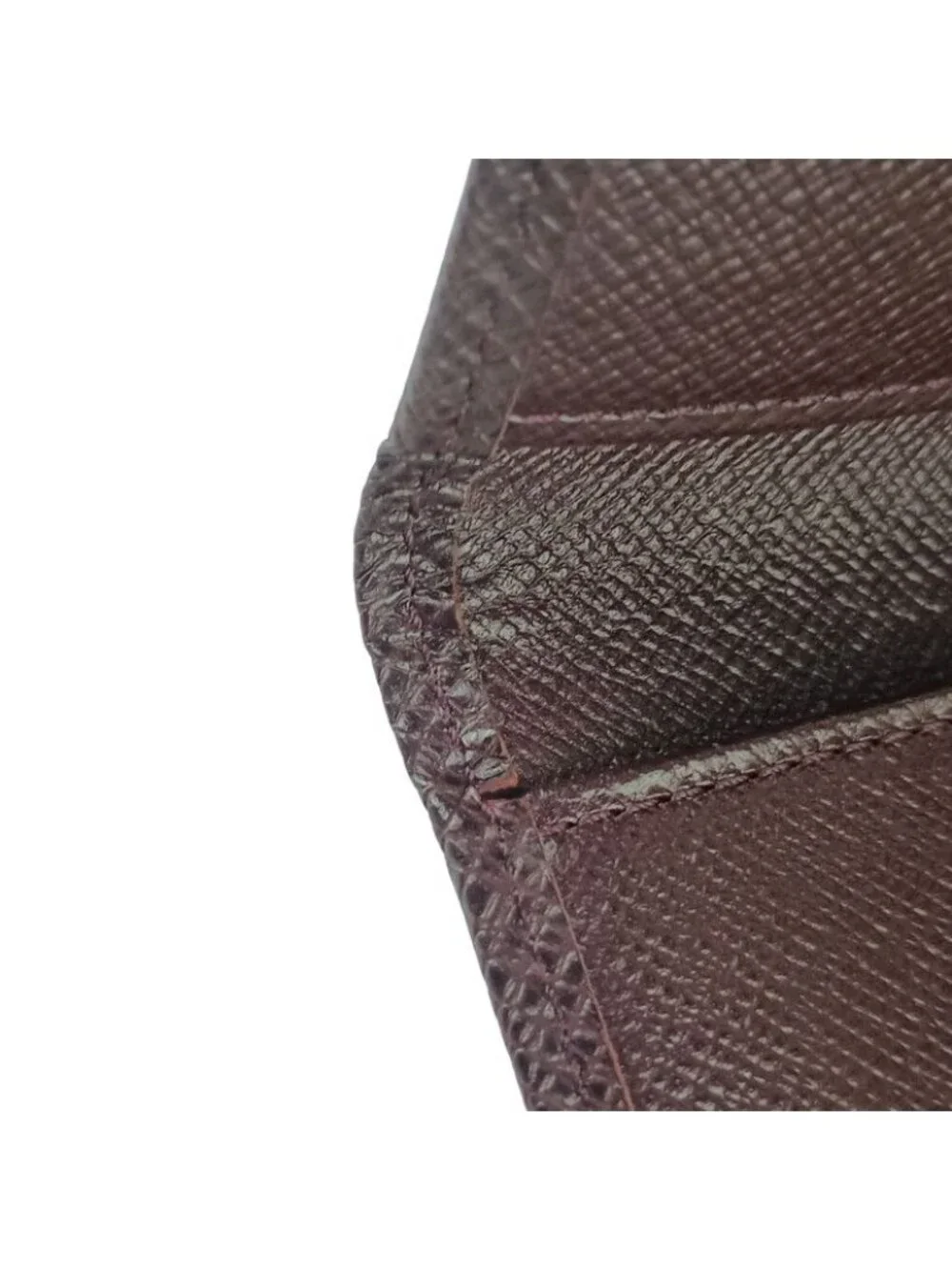 Louis Vuitton Wallet Taiga Porto 14 Cult Cles Acajou Leather Billfold